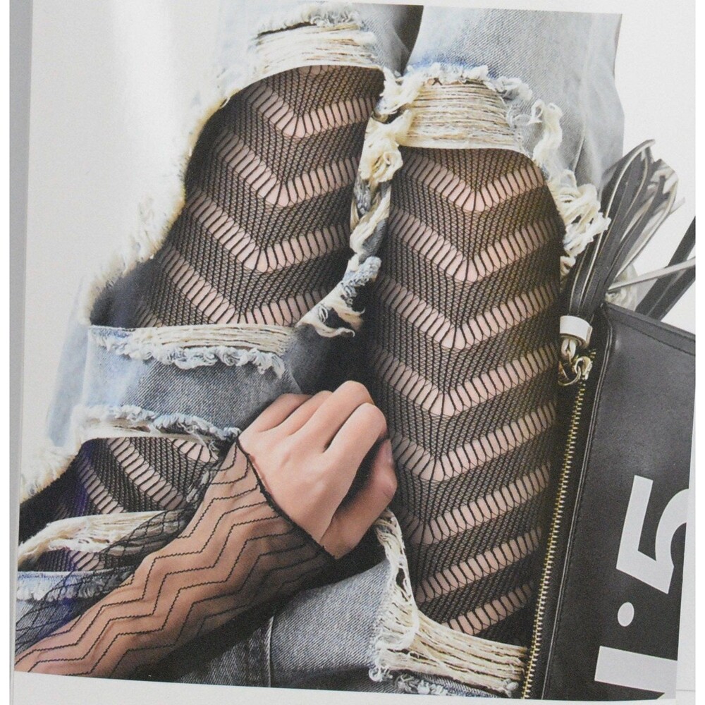 Ladies Fishnet Tights Socks - Black Fishnet Pantyhose Clothing Hosiery Tights